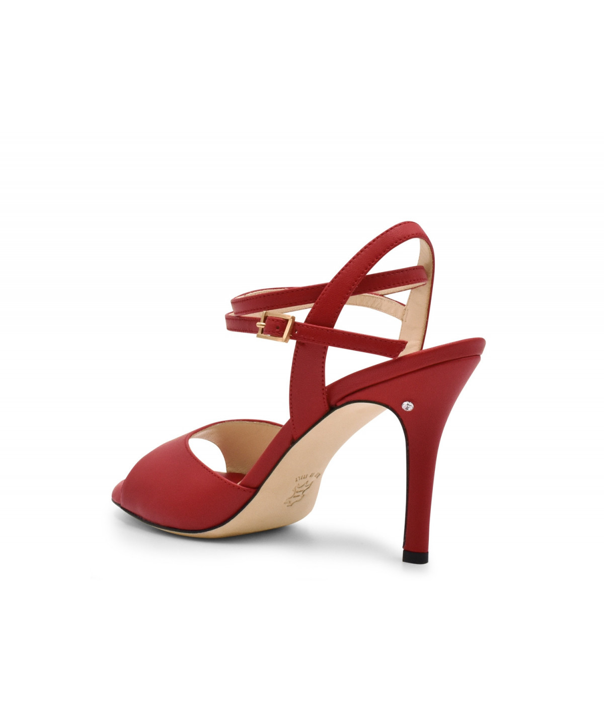 Madame Pivot - Cherie - Red Leather - Sandrina Dh
